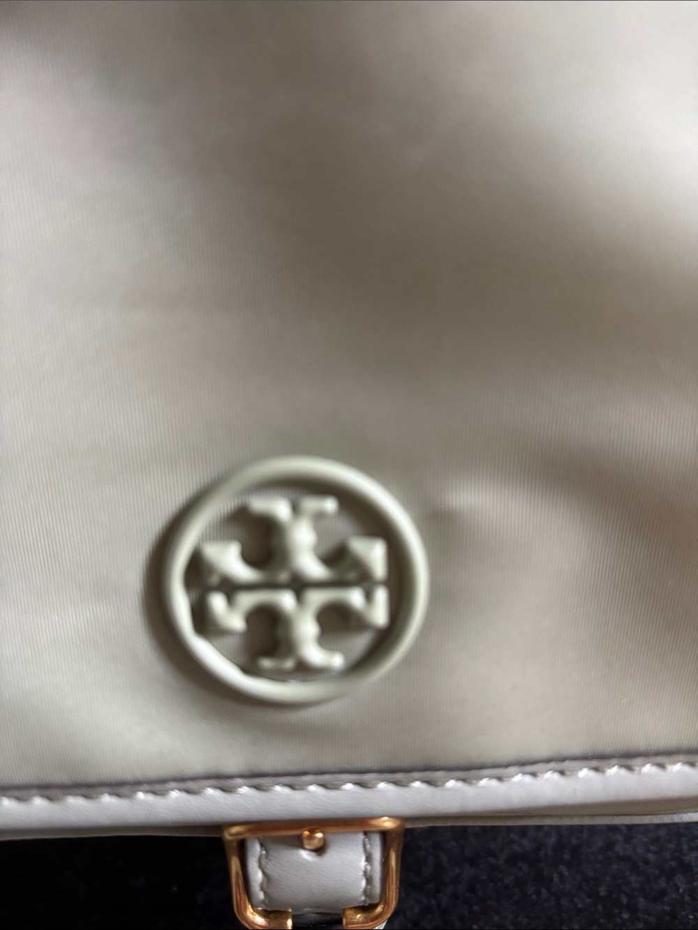 Tory Burch  nwot mint green nylon bag 10x6 - Picture 3 of 9